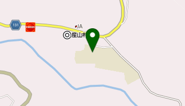 産山学園体育館の地図画像