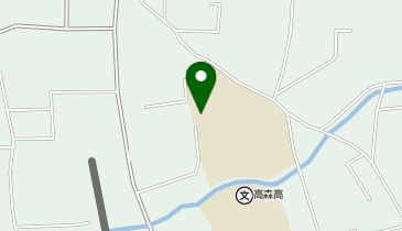 高森中学校の地図画像
