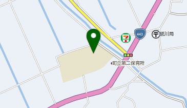 益城町立飯野小学校の地図画像