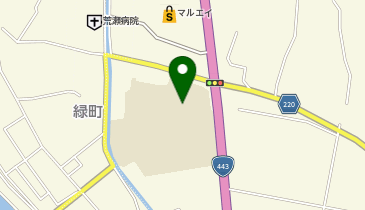 甲佐小学校の地図画像