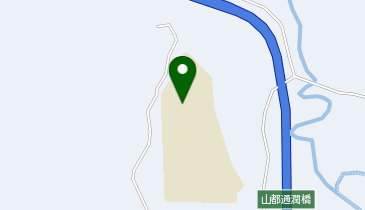 矢部中学校体育館の地図画像