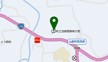 馬見原公民館の地図画像