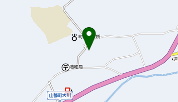 大川公民館の地図画像