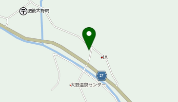 町立公民館大野分館の地図画像