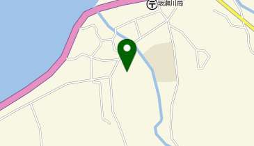 坂瀬川小学校体育館の地図画像