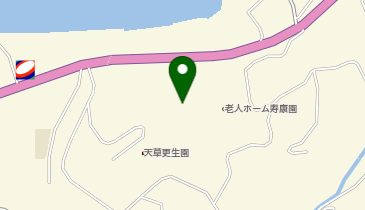 上津深江広域避難地の地図画像