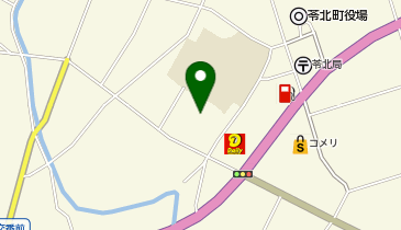 志岐小学校体育館の地図画像