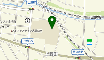 上野ヶ丘中学校の地図画像