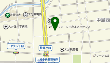 (旧)中島小学校の地図画像