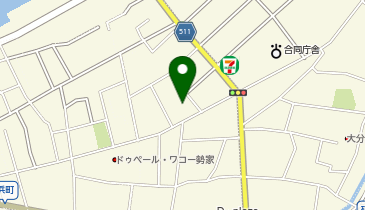 浜町保育所の地図画像