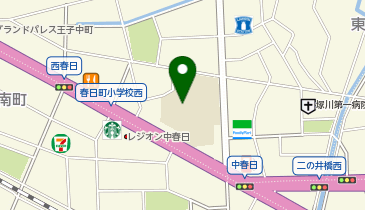 春日町小学校の地図画像