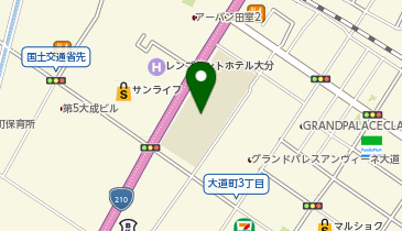 大道小学校の地図画像