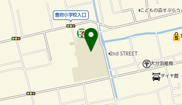 豊府小学校の地図画像