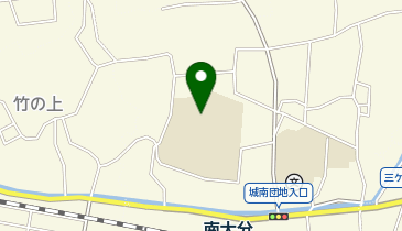 城南小学校の地図画像