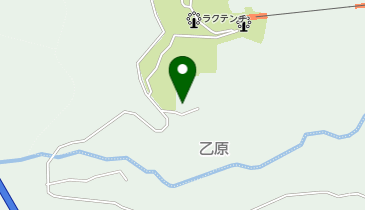 乙原公民館の地図画像