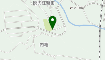 関の江新町公民館の地図画像