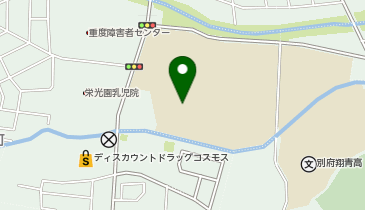 青山中学校の地図画像