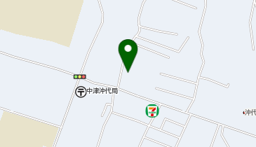 沖代公民館の地図画像