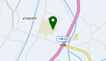 下郷小学校の地図画像