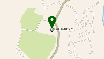 B&G天瀬海洋センターの地図画像