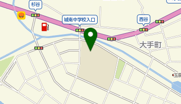 佐伯城南中学校(校舎・体育館)の地図画像