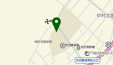 佐伯鶴城高校(体育館)の地図画像