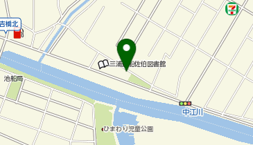 佐伯図書館の地図画像