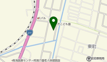 佐伯東地区公民館(2階集会室)の地図画像