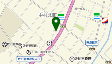 中村クラブの地図画像