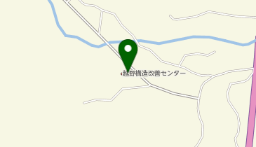 越野構造改善センターの地図画像