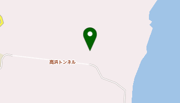 トンネル入口の地図画像