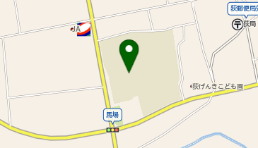 荻小学校体育館の地図画像