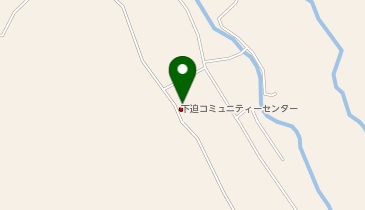 下迫公民館の地図画像