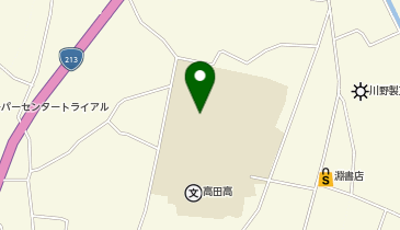大分県立高田高等学校グラウンドの地図画像