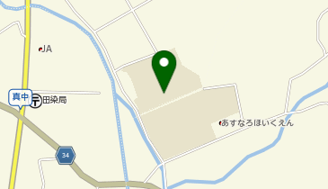 田染中学校グラウンドの地図画像