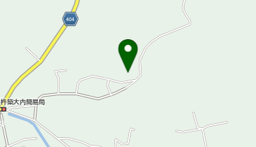 東大内山地区集落センター広場の地図画像