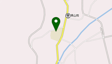 横山小学校の地図画像