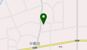 中敷田公民館の地図画像