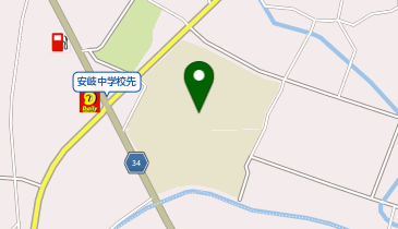 安岐中学校の地図画像