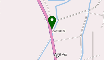 西浜公民館の地図画像