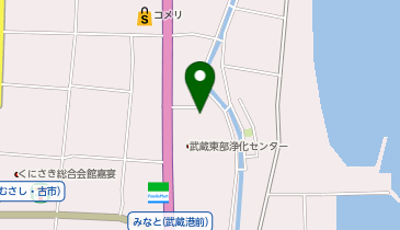 藤本公民館の地図画像