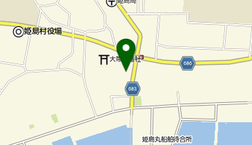 姫島村保育所の地図画像