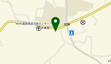 大神地区公民館の地図画像