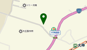 後村公民館の地図画像