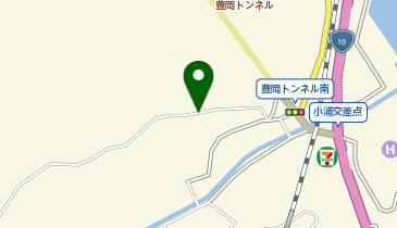 個人宅前町道の地図画像