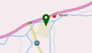 九重町立淮園小学校の地図画像