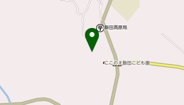 飯田地区体育館の地図画像