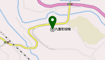 九重町役場の地図画像
