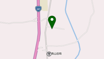 南山田ふれあい交流センターの地図画像