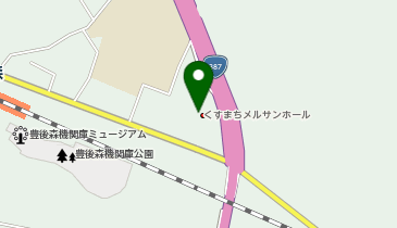 メルサンホールの地図画像